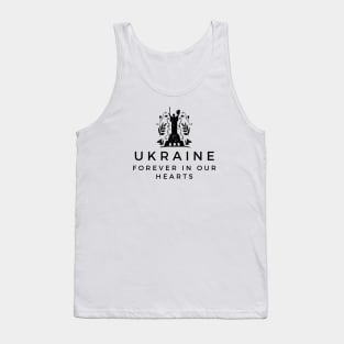 Ukraine Forever in Our Hearts Tank Top